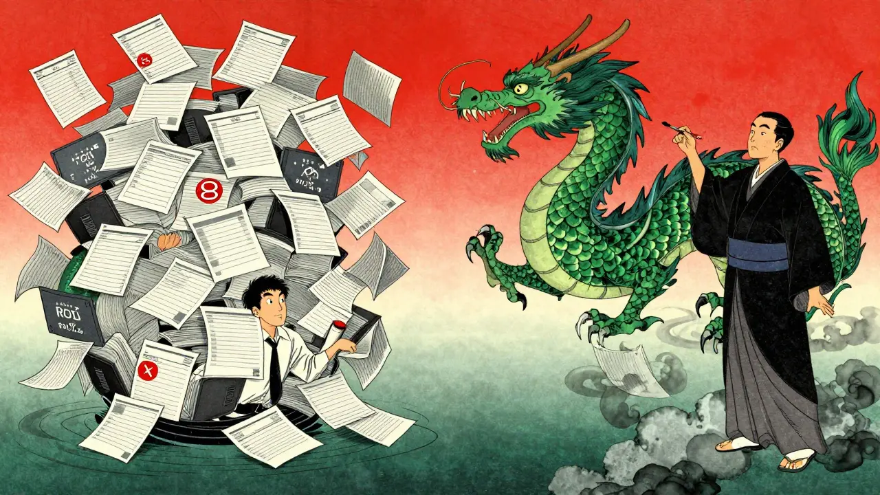 Компания, тонущая в Excel, превращается в дракона из данных, учитель в кимоно направляет путь к прибыли.