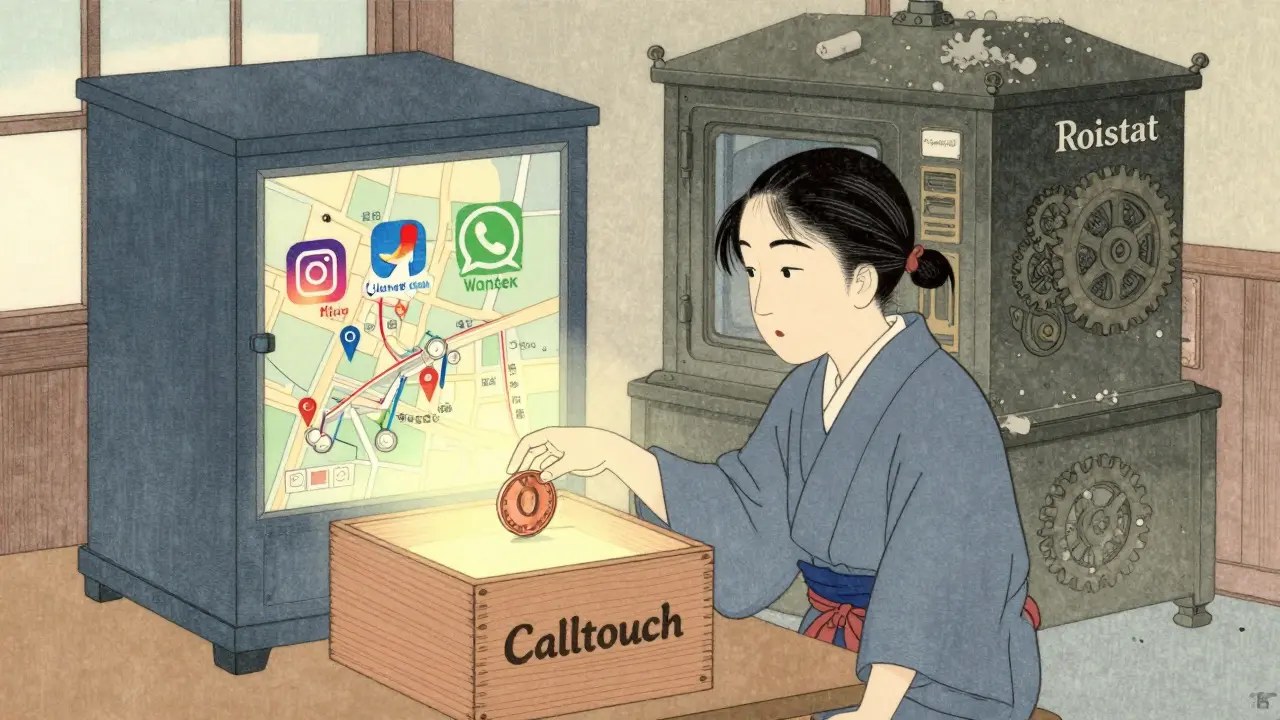 Простой инструмент Calltouch превращает одну монету в ясную карту клиентов, в отличие от сложной неработающей машины Roistat.