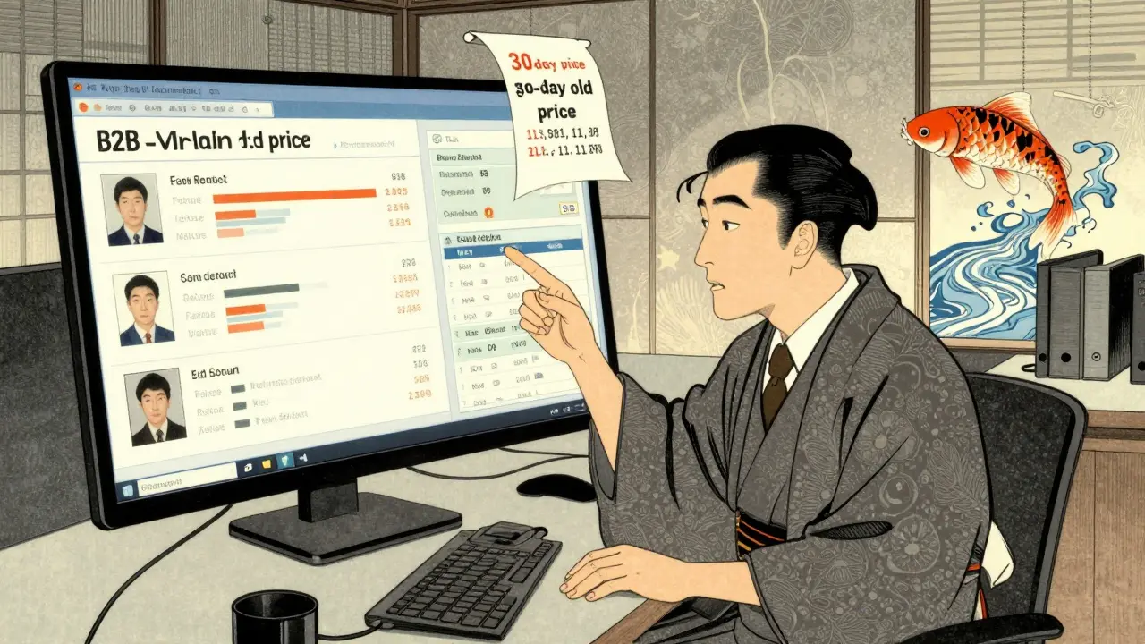 Руководитель в традиционном одеянии объясняет повышение цен через видео, рядом — данные и предложение сохранить старую цену.