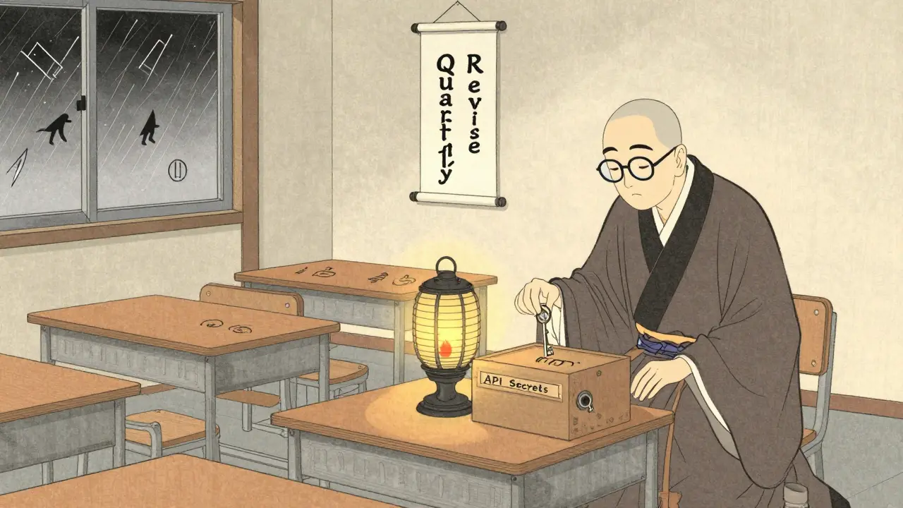 Класс превращен в святилище безопасности: ключ хранится в сейфе, а шторм взломов остановлен у порога.