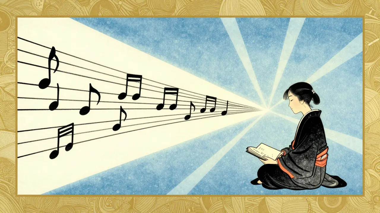 Гармоничное сочетание звуковых волн и визуальных элементов в обучении