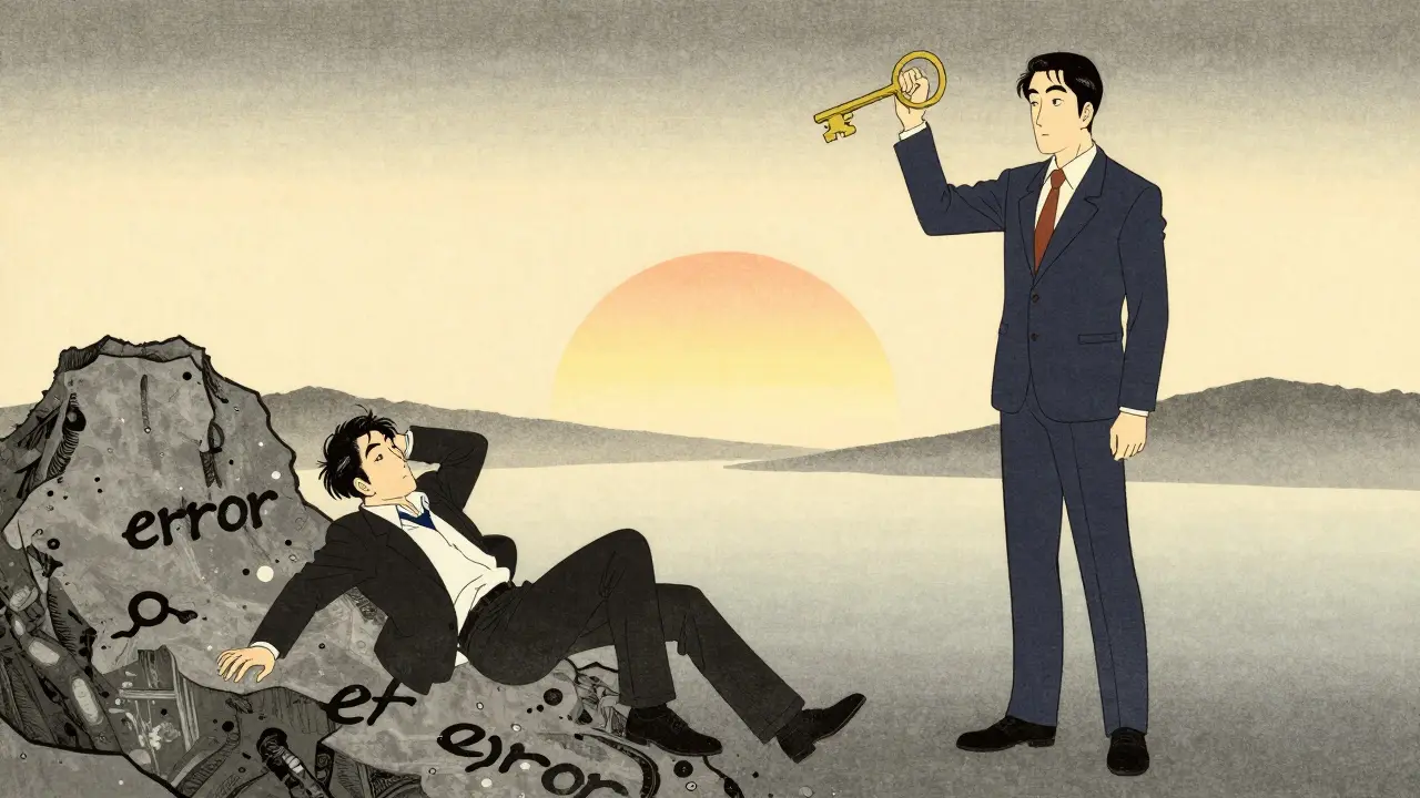 Путь эксперта от ошибки к успеху в стиле японской гравюры