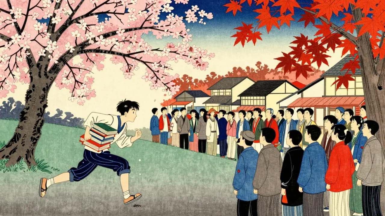 Студенты в периоды весеннего и осеннего пика обучения